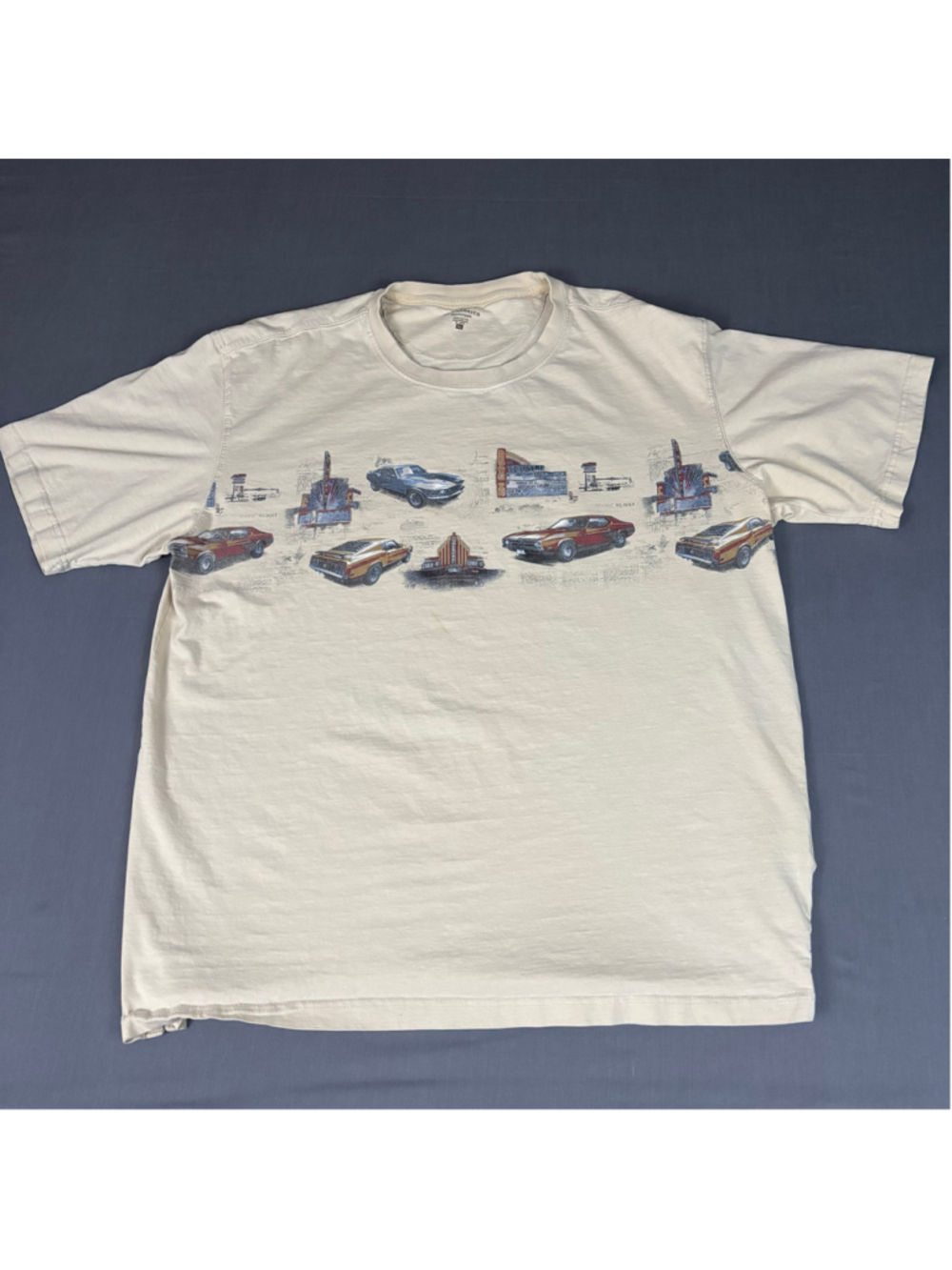 Clearwater Outfitters Classic Car Graphic Tee 2XL